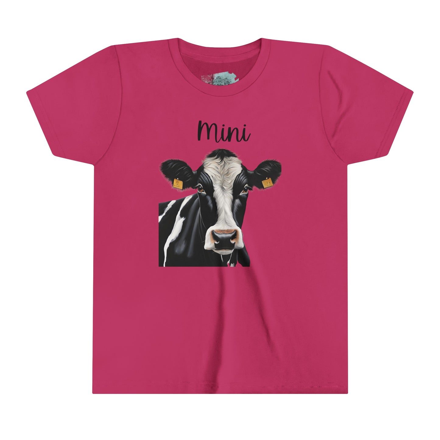 Mini Holstein Youth Short Sleeve Tee
