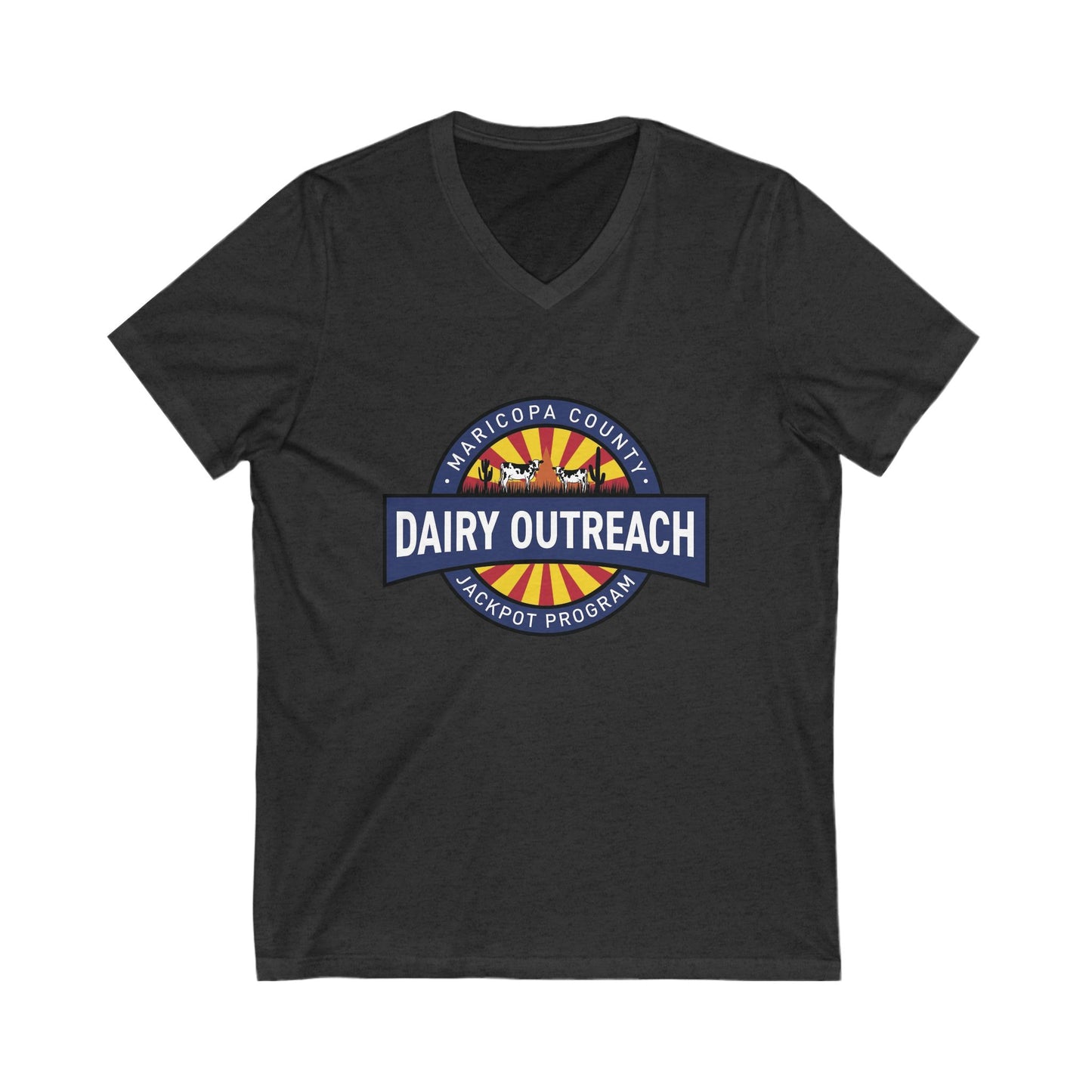 Dairy Outreach Unisex V-Neck Tee