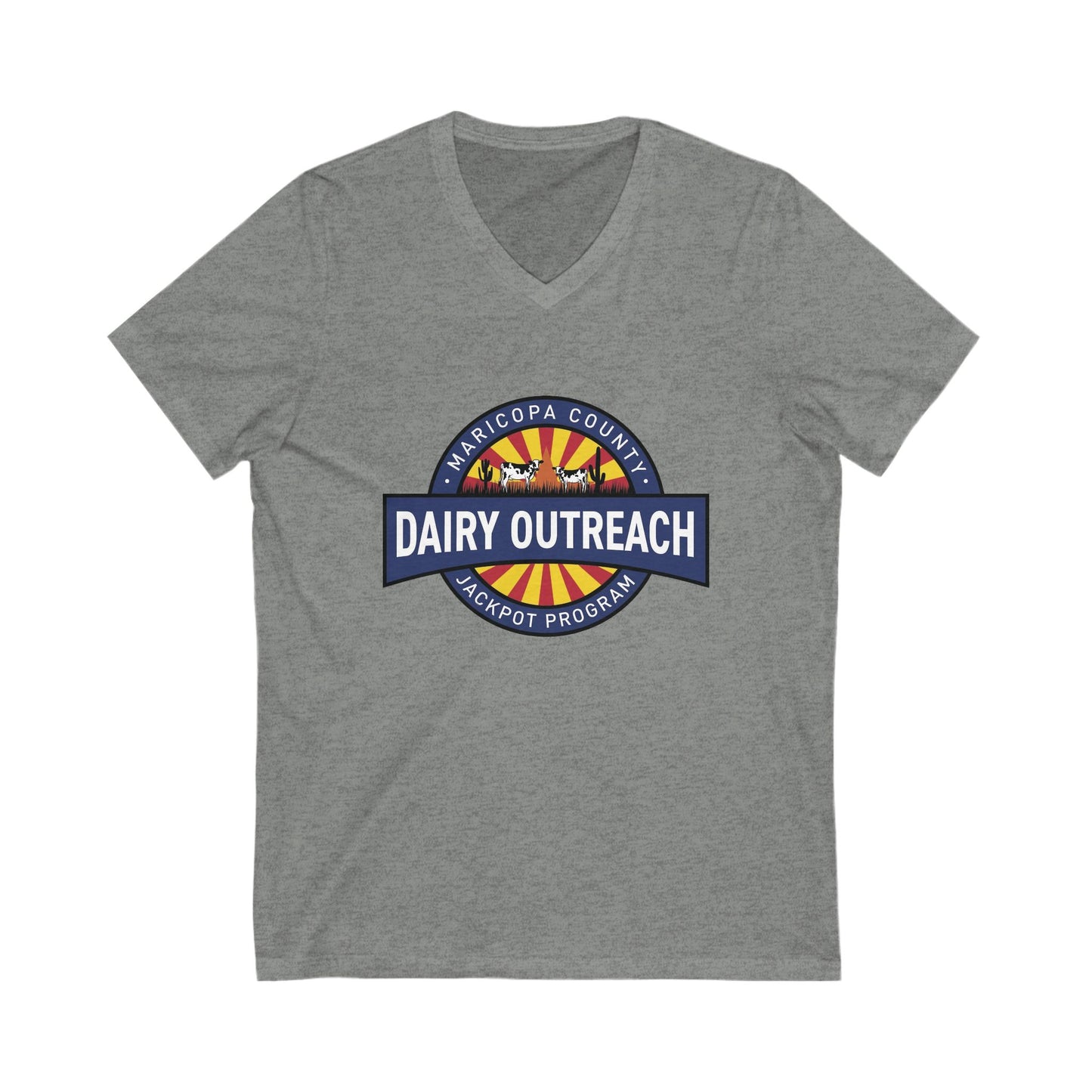 Dairy Outreach Unisex V-Neck Tee