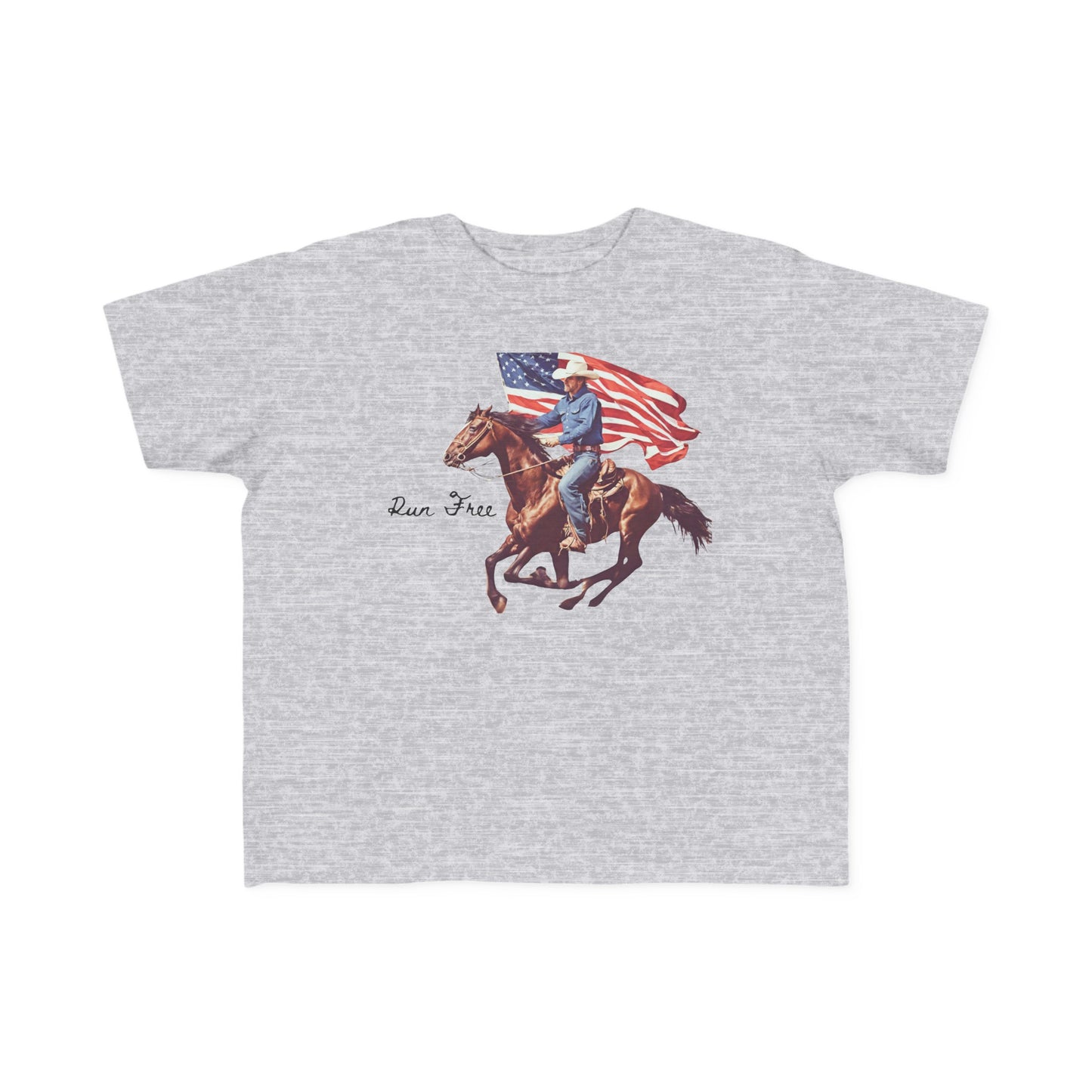 Run Free Cowboy Toddler's Jersey Tee