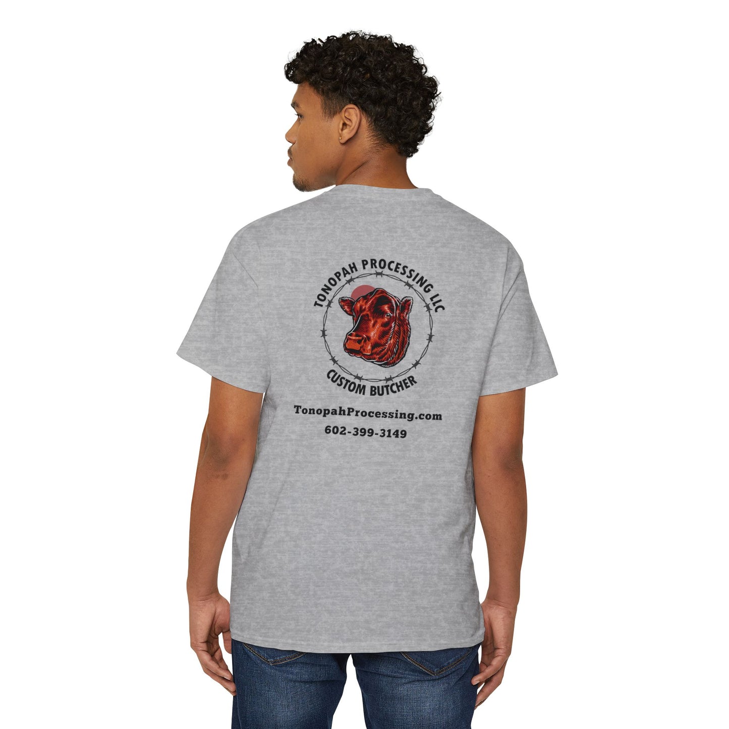 Tonopah Processing Logo on Pocket and Back