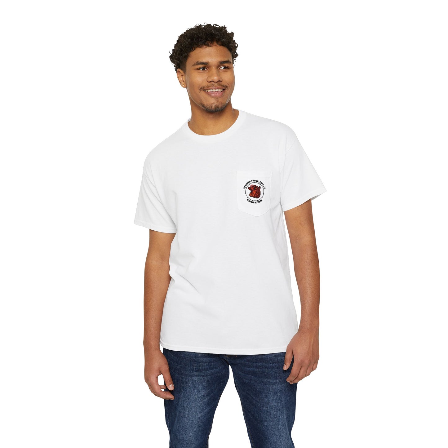 Tonopah Processing Logo on Pocket and Back