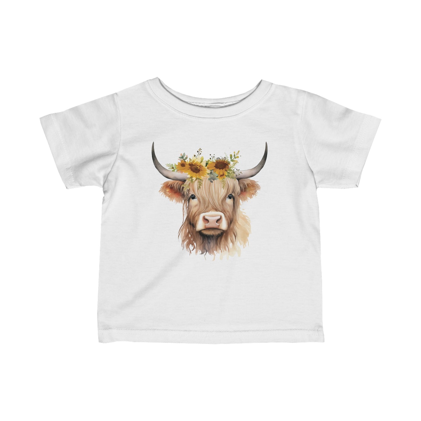 Sunflower Highland Infant Jersey Tee