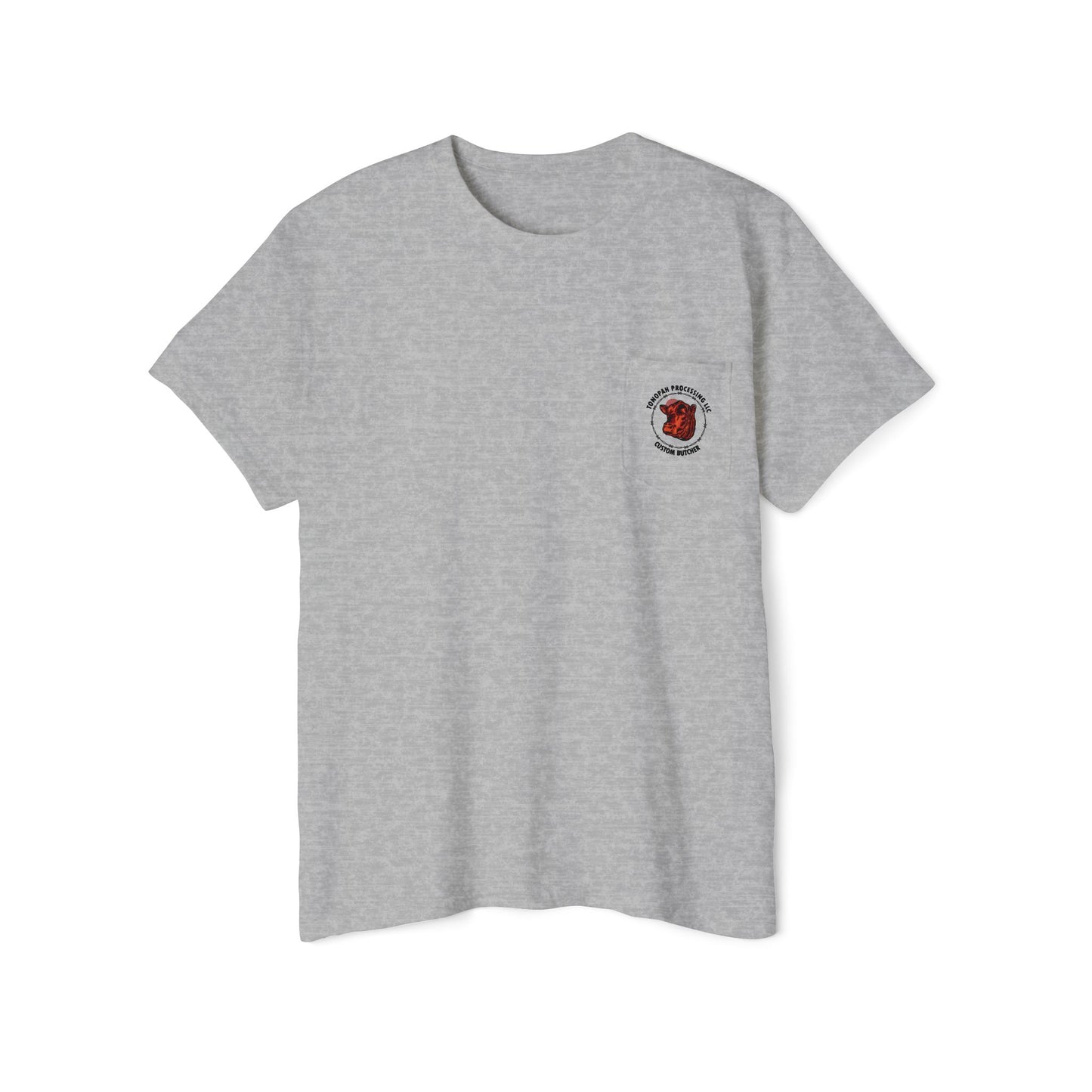 Tonopah Processing Logo on Pocket and Back