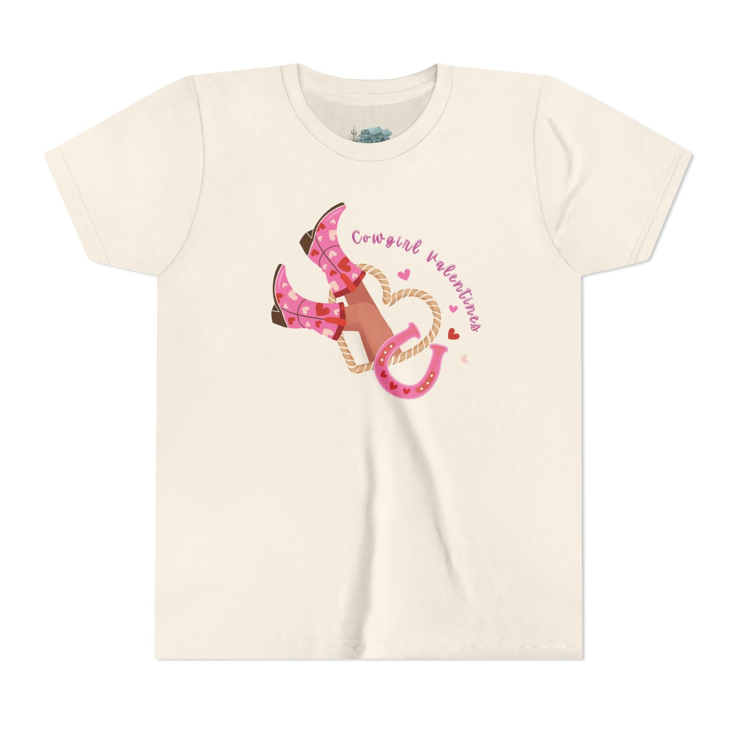 Cowgirl Valentines Youth Tee