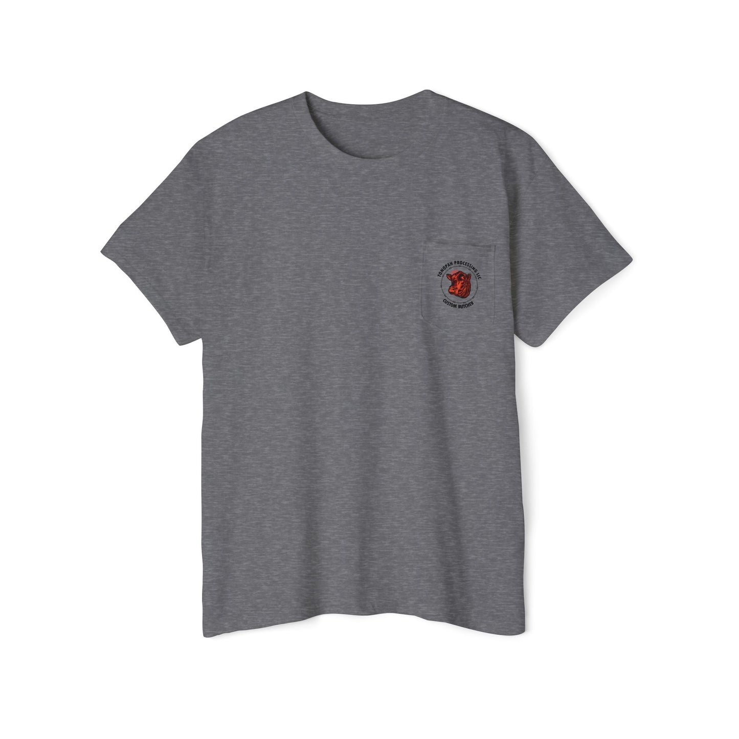 Tonopah Processing Logo on Pocket and Back
