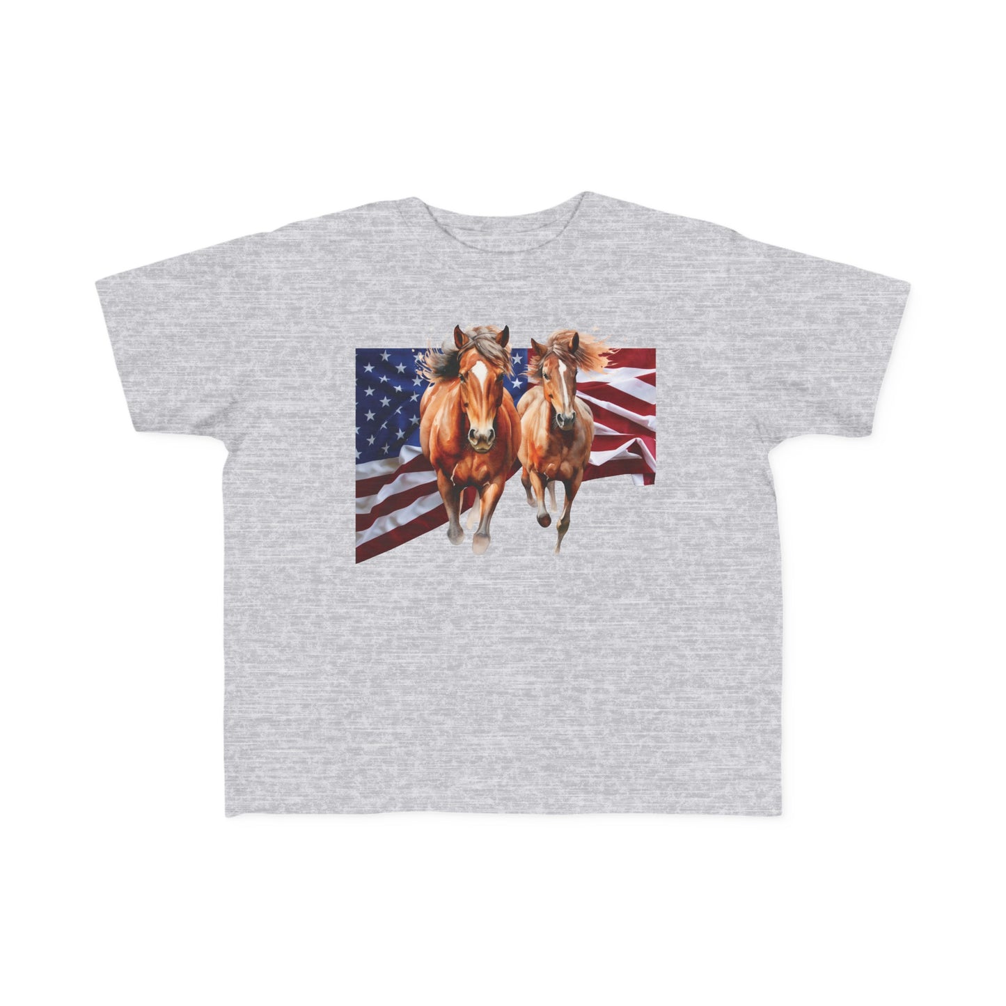 Horses of the Flag Toddler's Jersey Tee