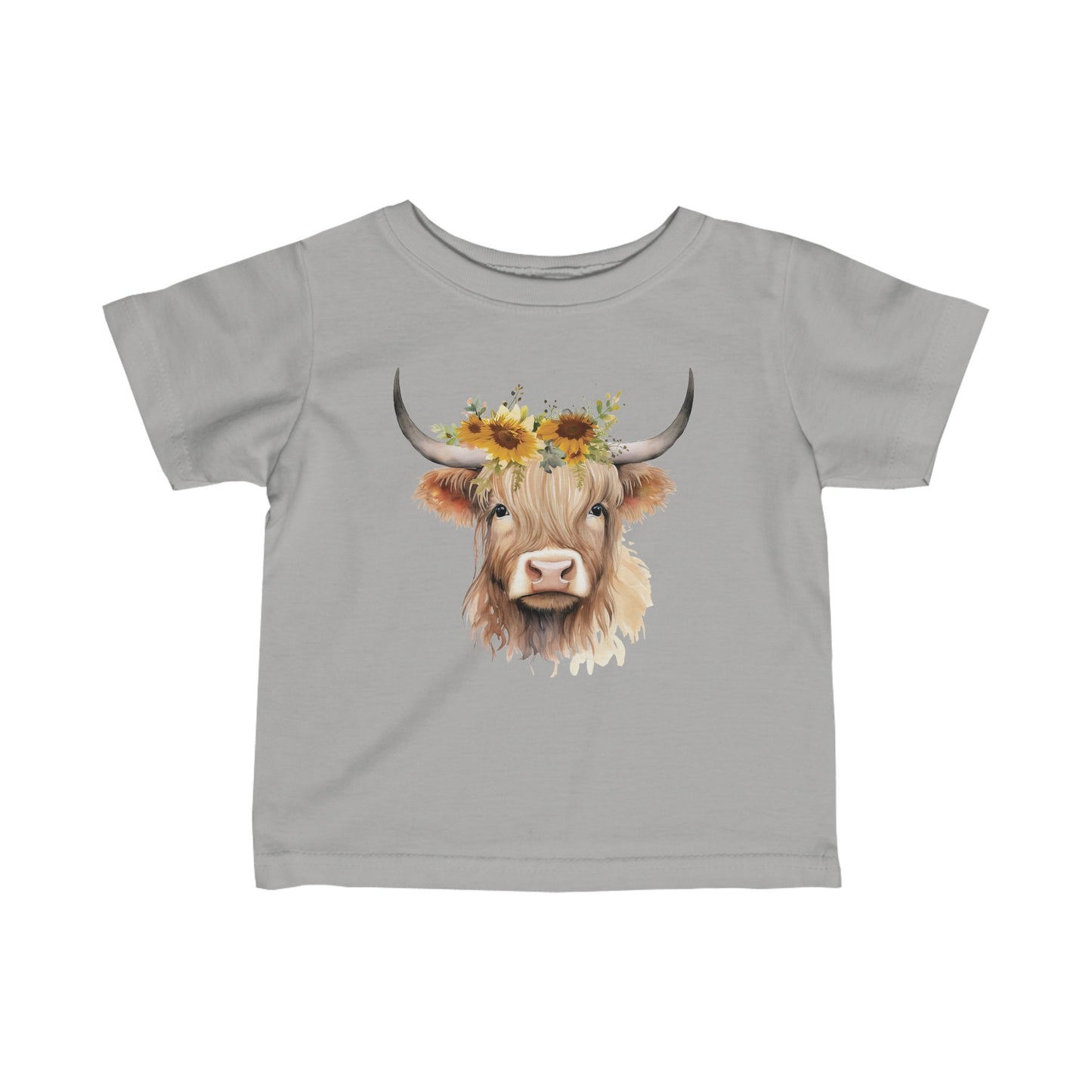 Sunflower Highland Infant Jersey Tee