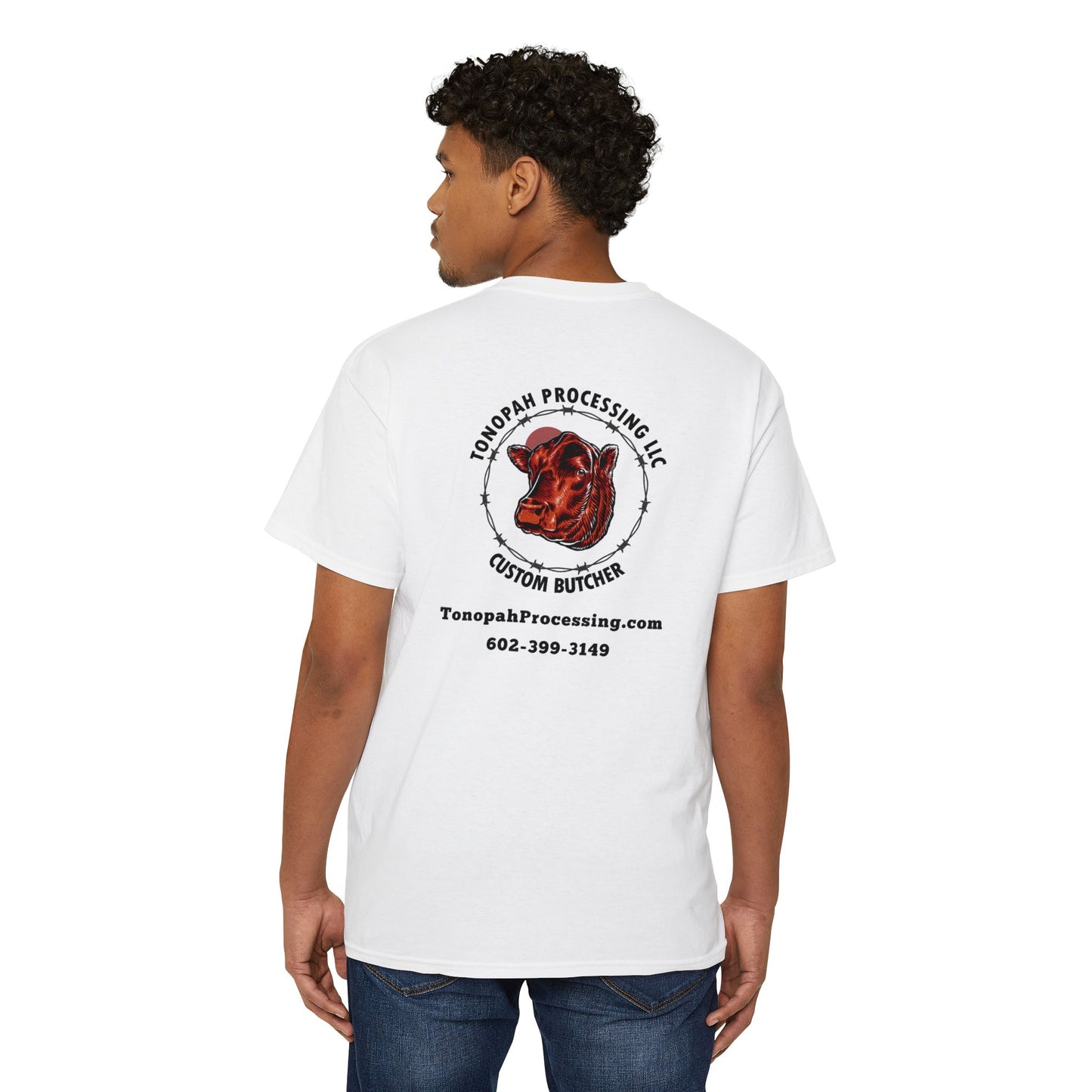 Tonopah Processing Logo on Pocket and Back