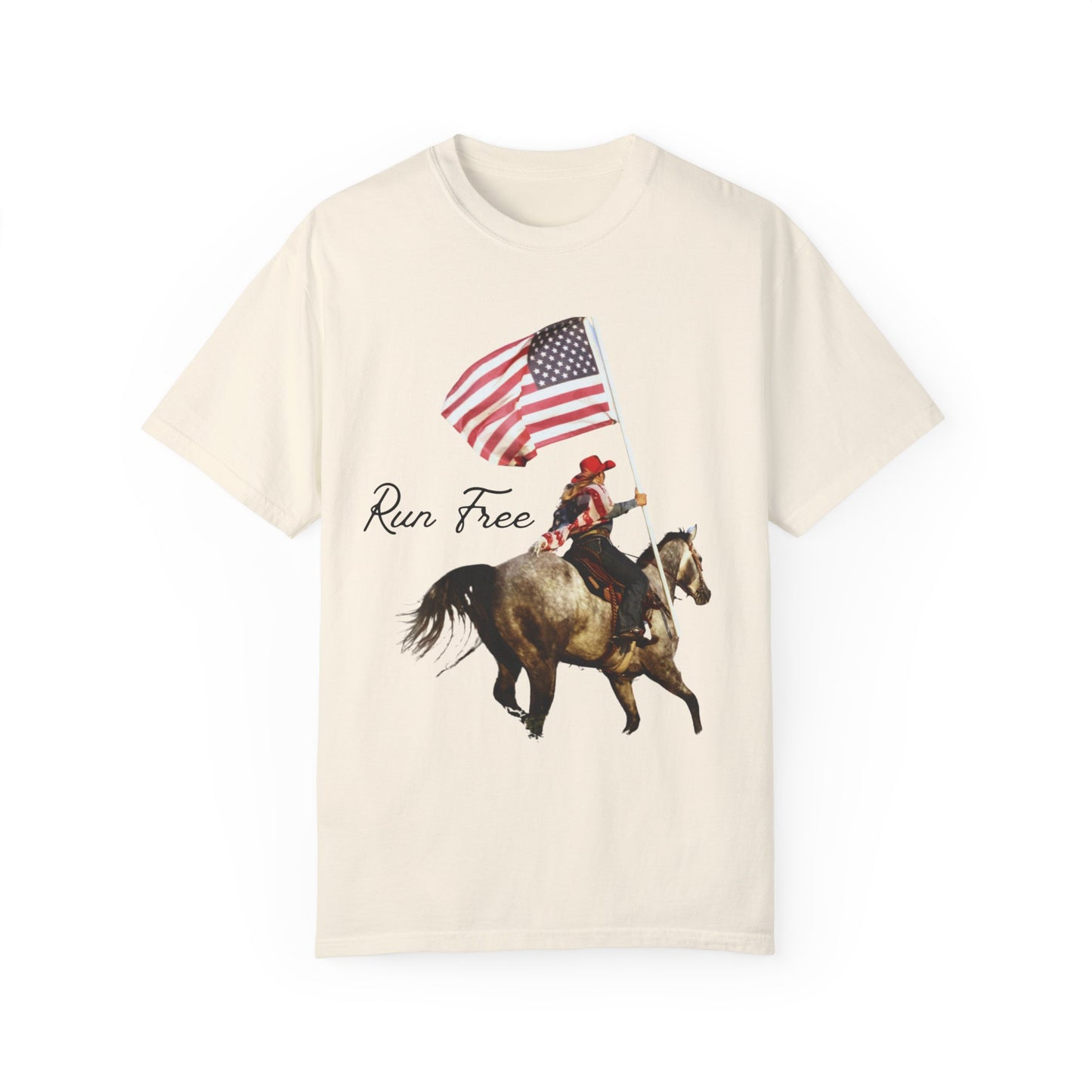 Run Free Womans T-shirt