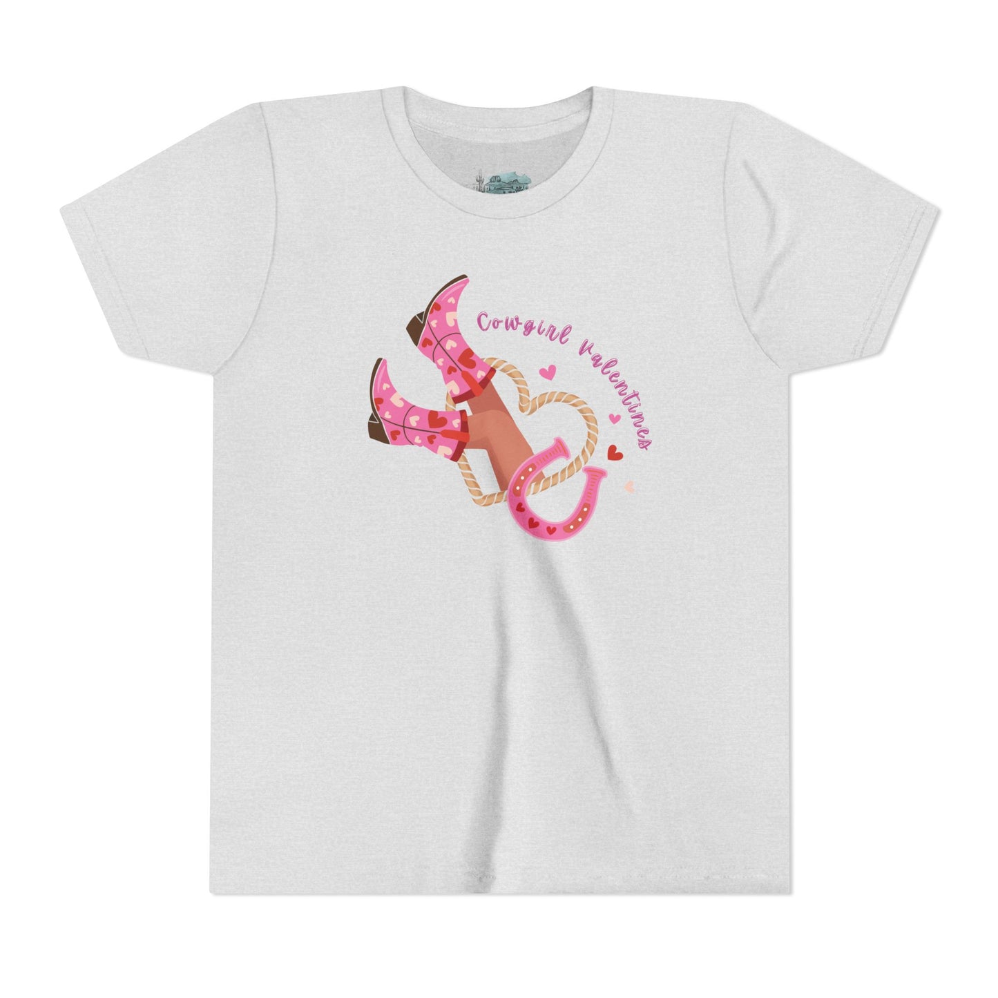 Cowgirl Valentines Youth Tee