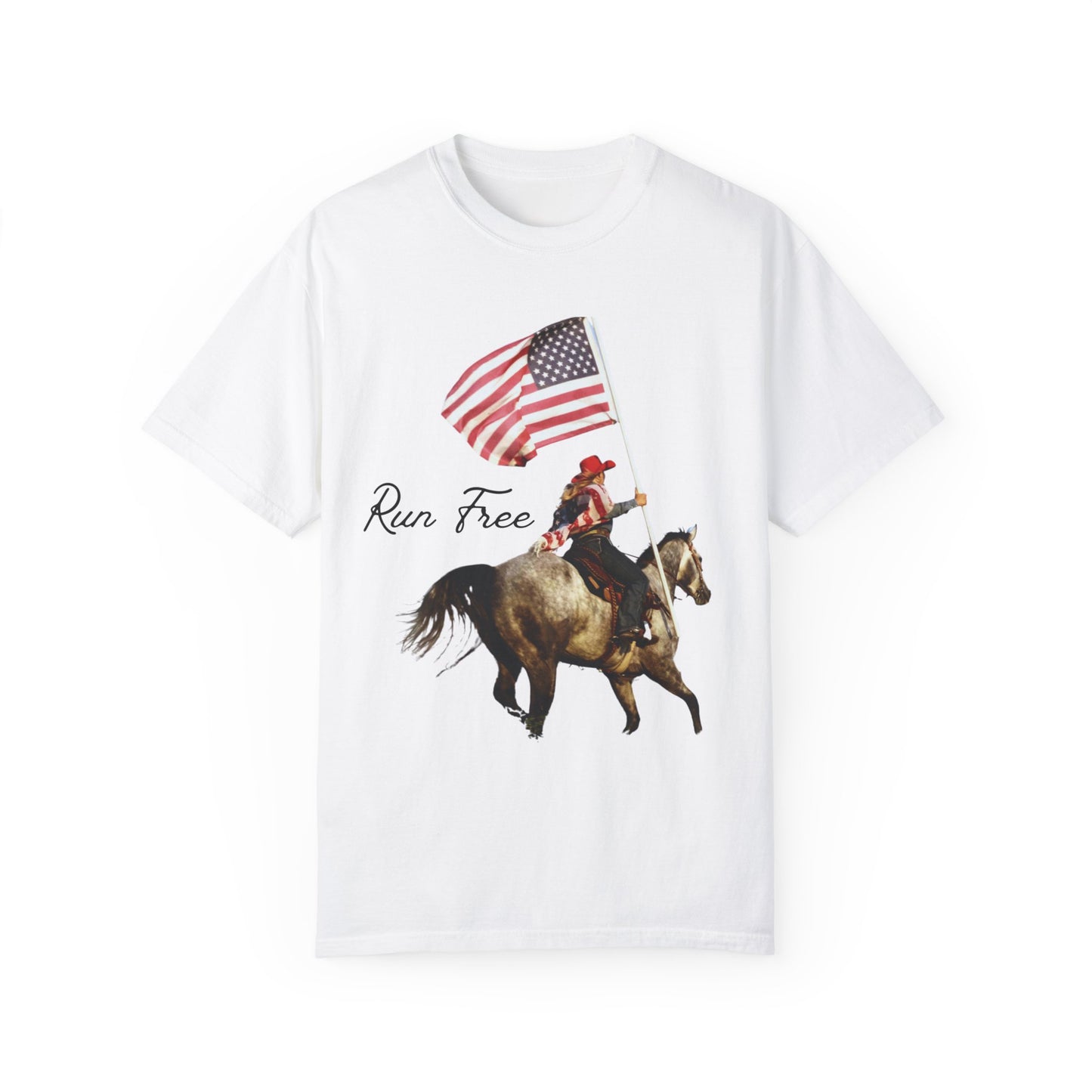 Run Free Womans T-shirt
