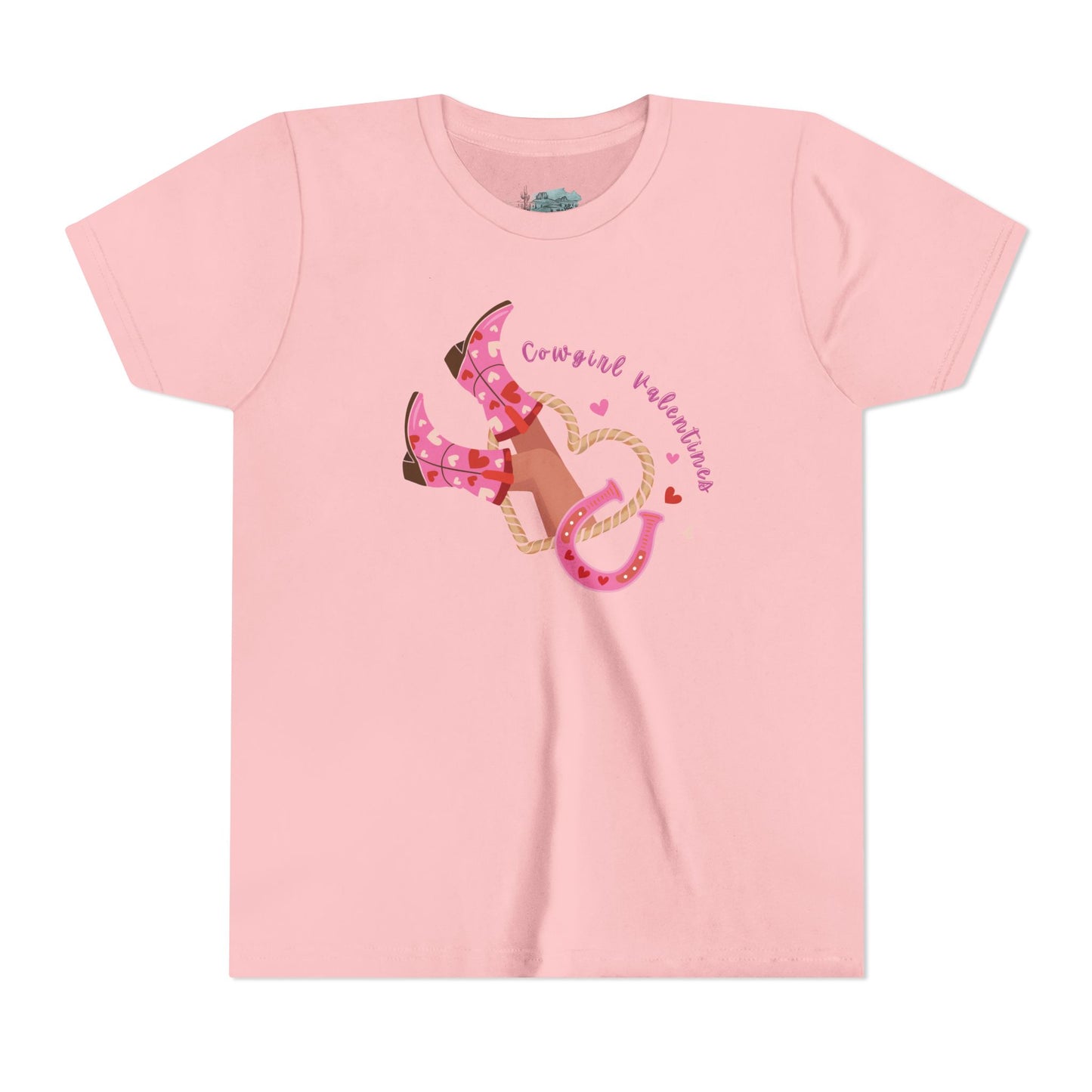 Cowgirl Valentines Youth Tee