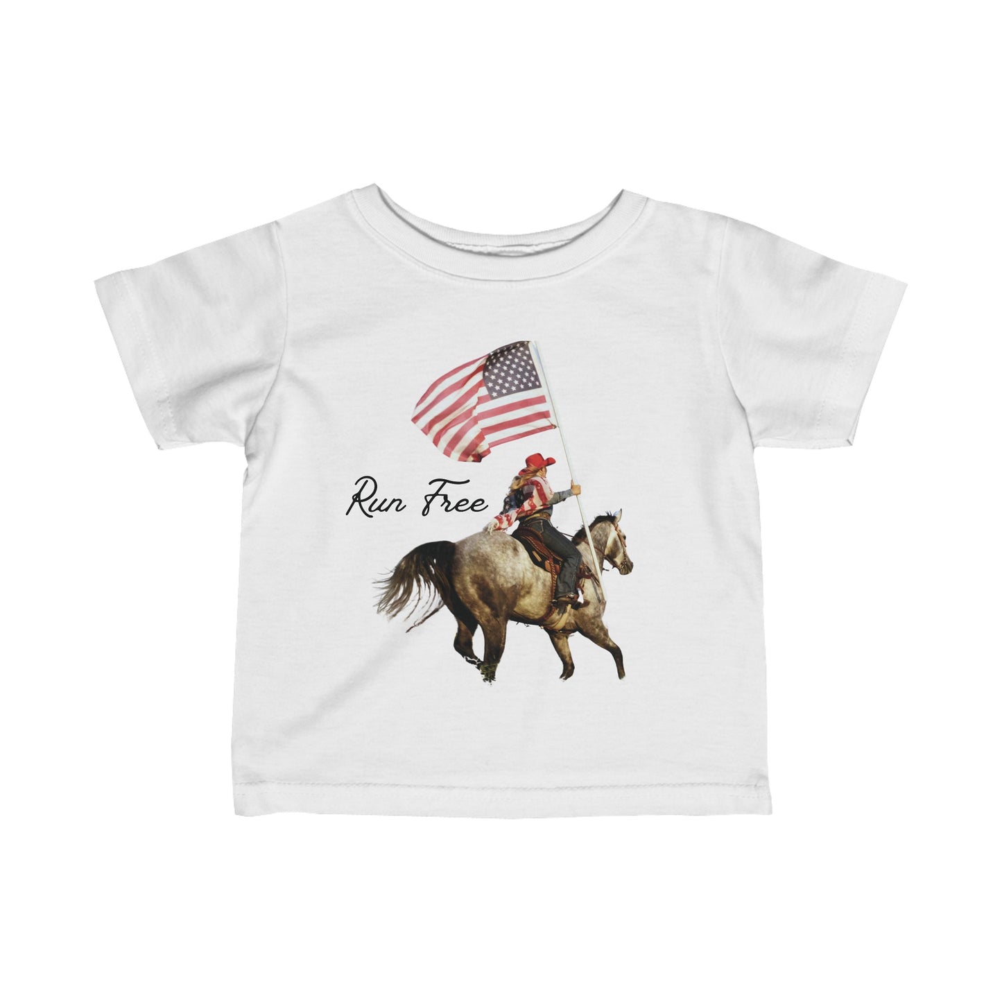Run Free Infant Jersey Tee