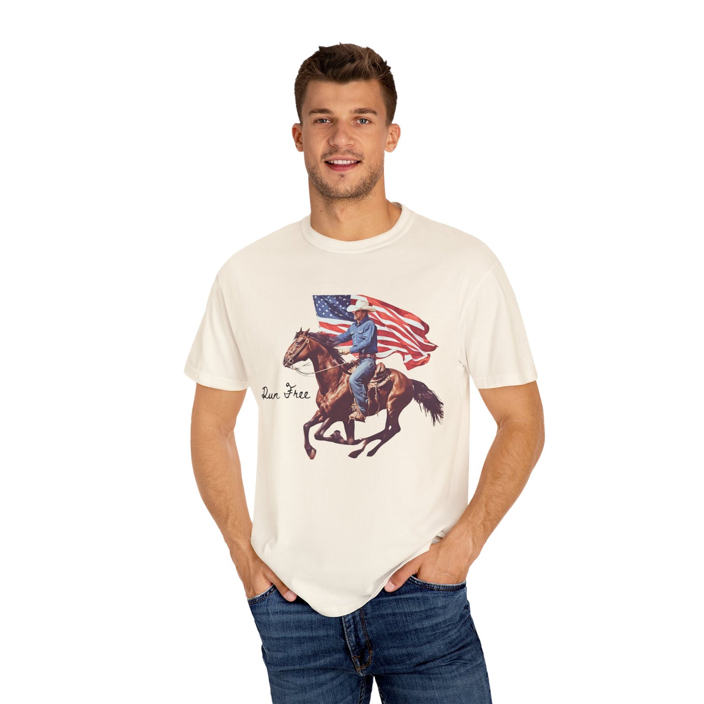 Run Free Cowboy Unisex T-shirt