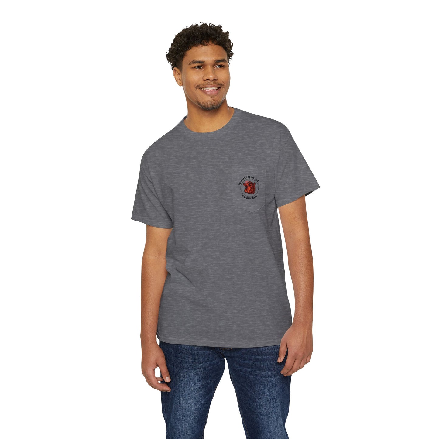 Tonopah Processing Logo on Pocket and Back