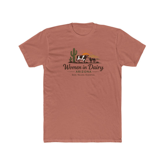 Women in Dairy Arizona Tee Desert Pink