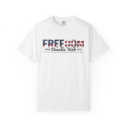 Charlie Kirk Freedom Shirt