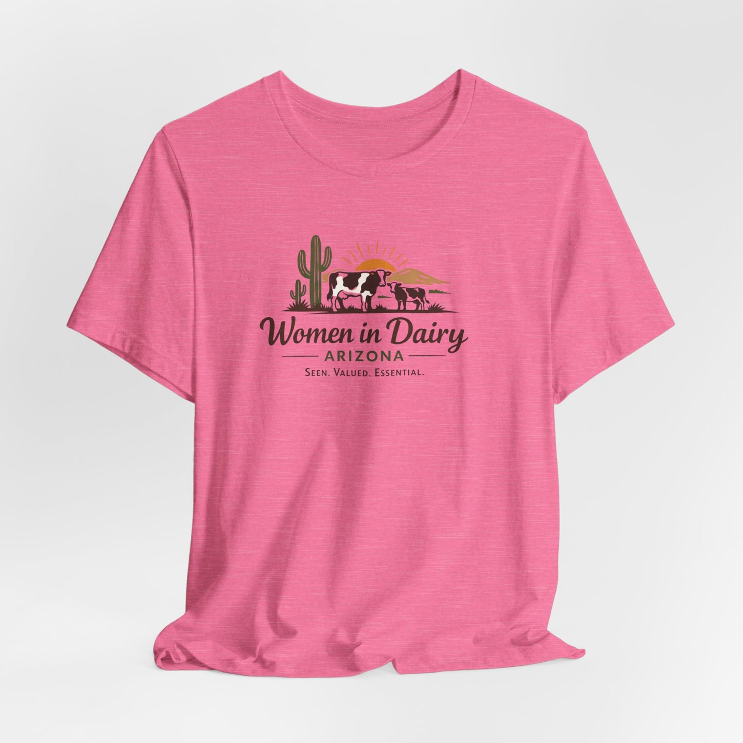 Women in Dairy Arizona T-Shirt Heather