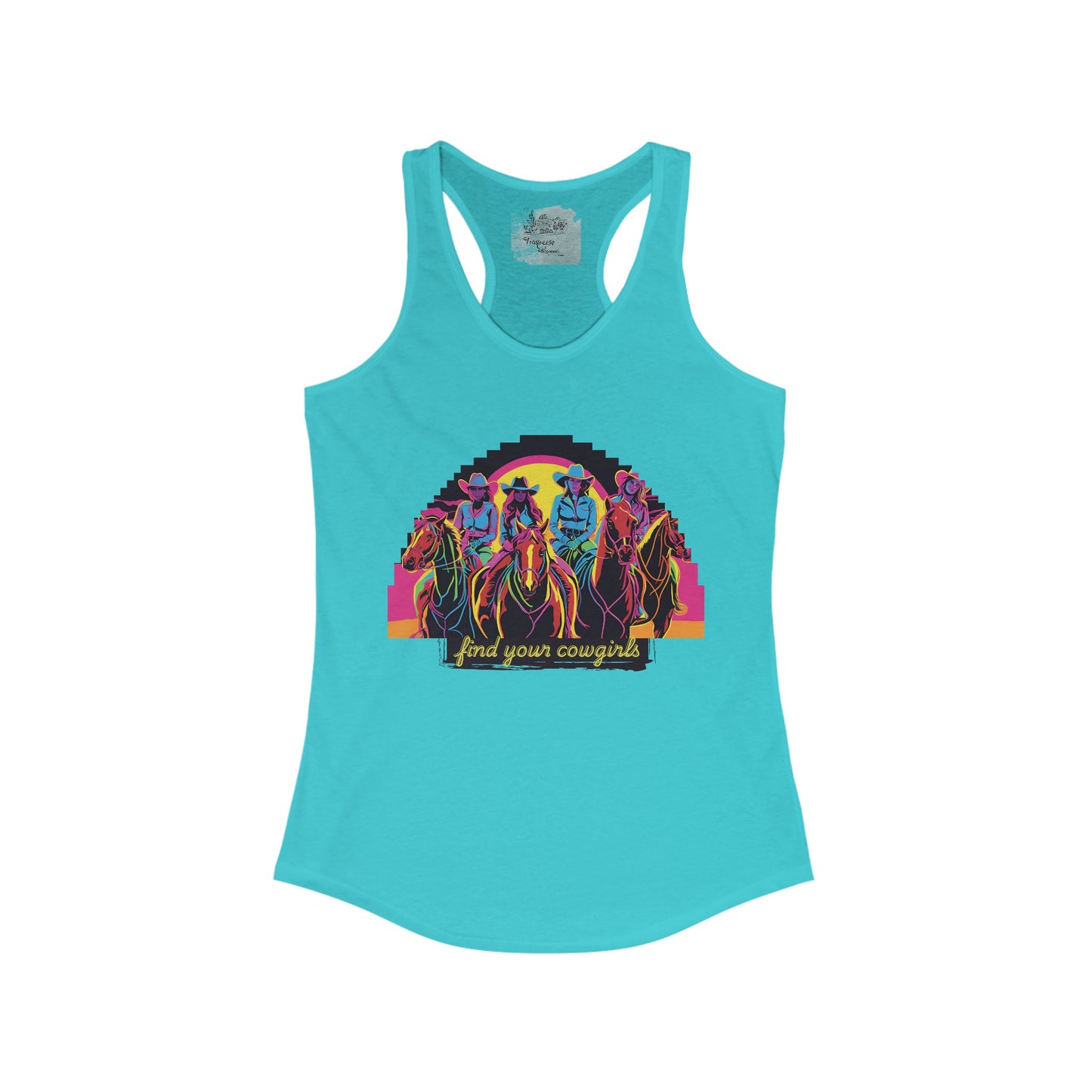 Find Your Cowgirls Racerback Tank