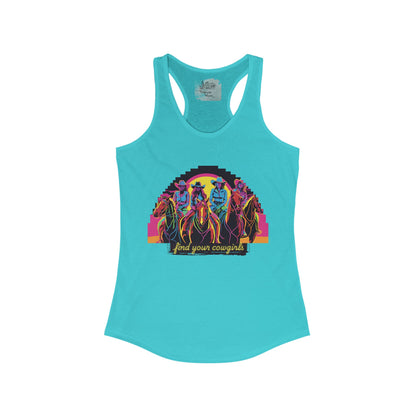 Find Your Cowgirls Racerback Tank