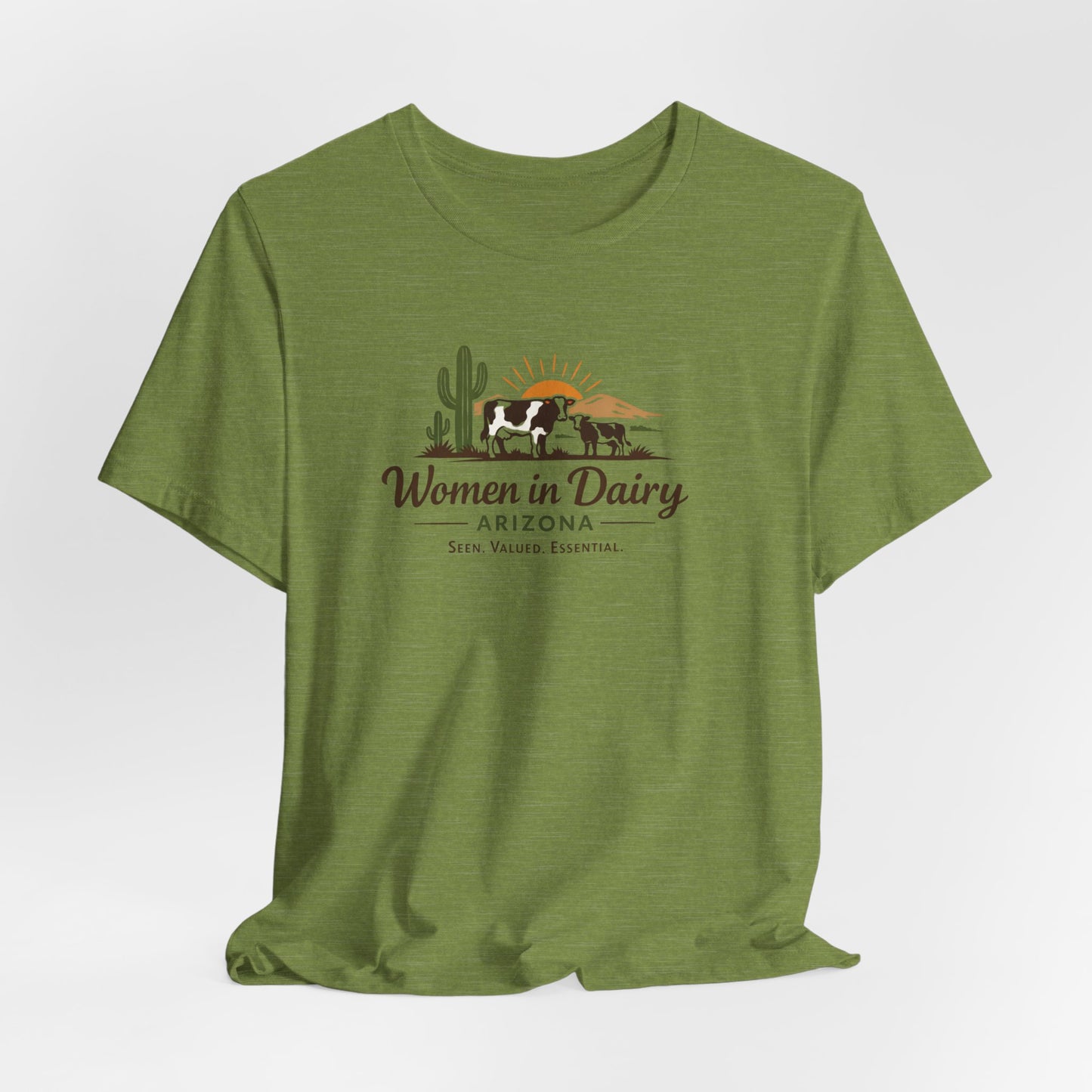 Women in Dairy Arizona T-Shirt Heather