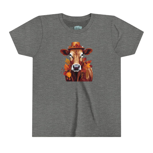 Autumn Cow Youth Tee