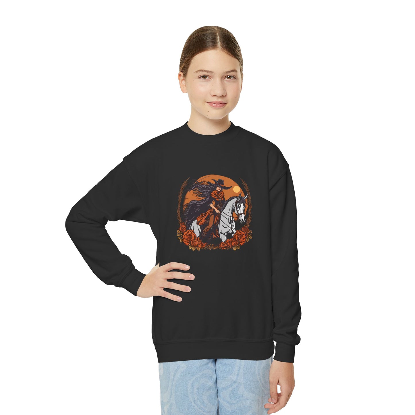 Cowgirl of the Dawn Youth Sweatshirt