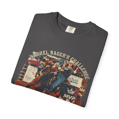 Barrel Racer’s Challenge T-Shirt — Vintage Rodeo Barrel Racing Tee