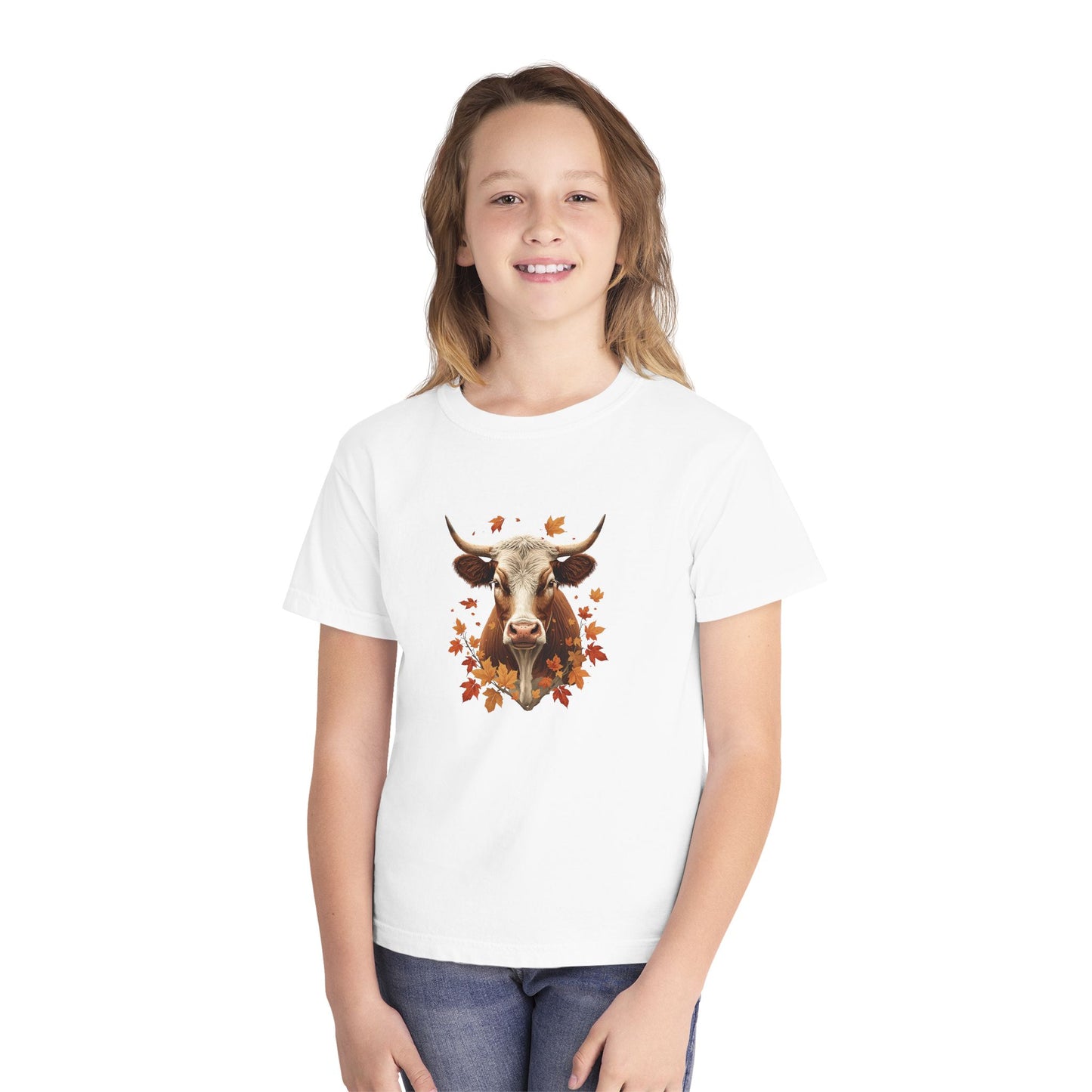 Autumn Beef Cow Youth Tee
