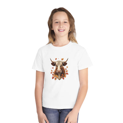 Autumn Beef Cow Youth Tee