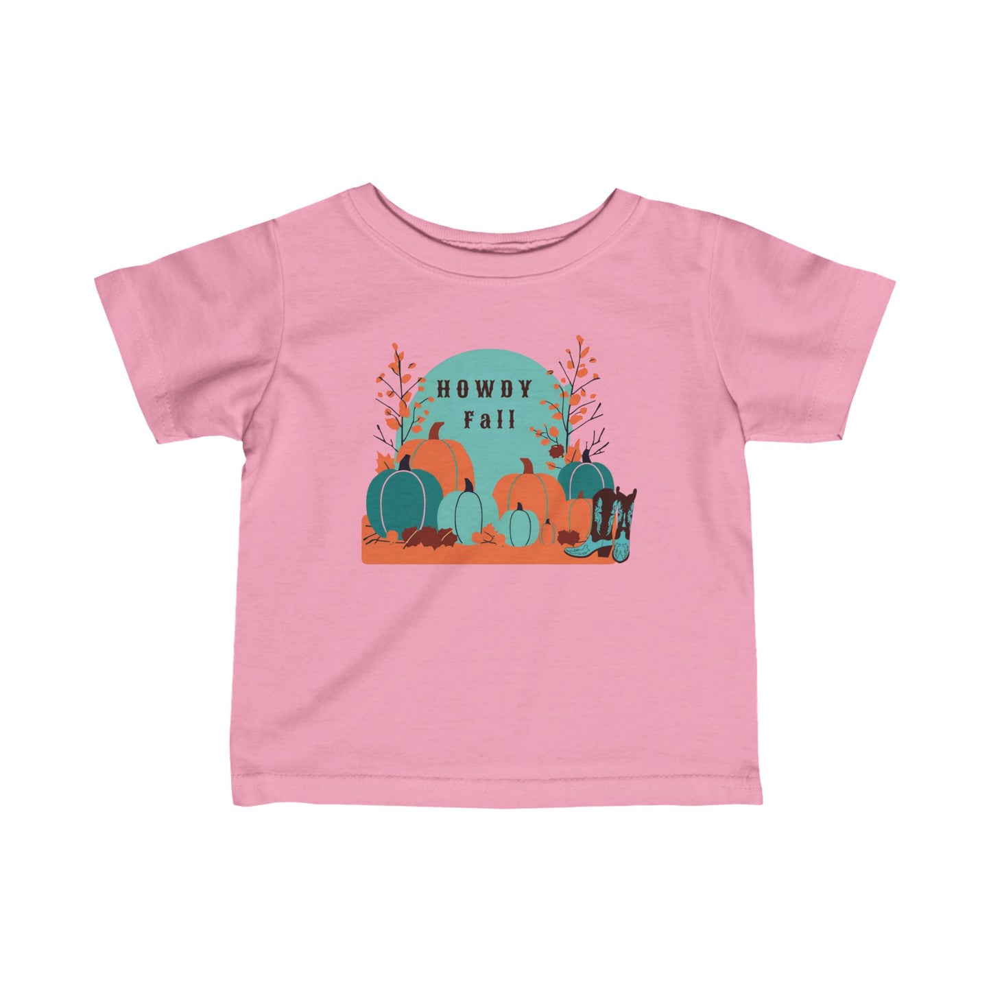 Howdy Fall Western Infant  Tee