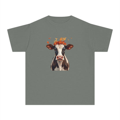 Fall Holstein Cow Youth Tee