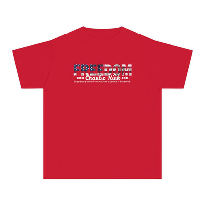 Charlie Kirk Freedom Youth Tee