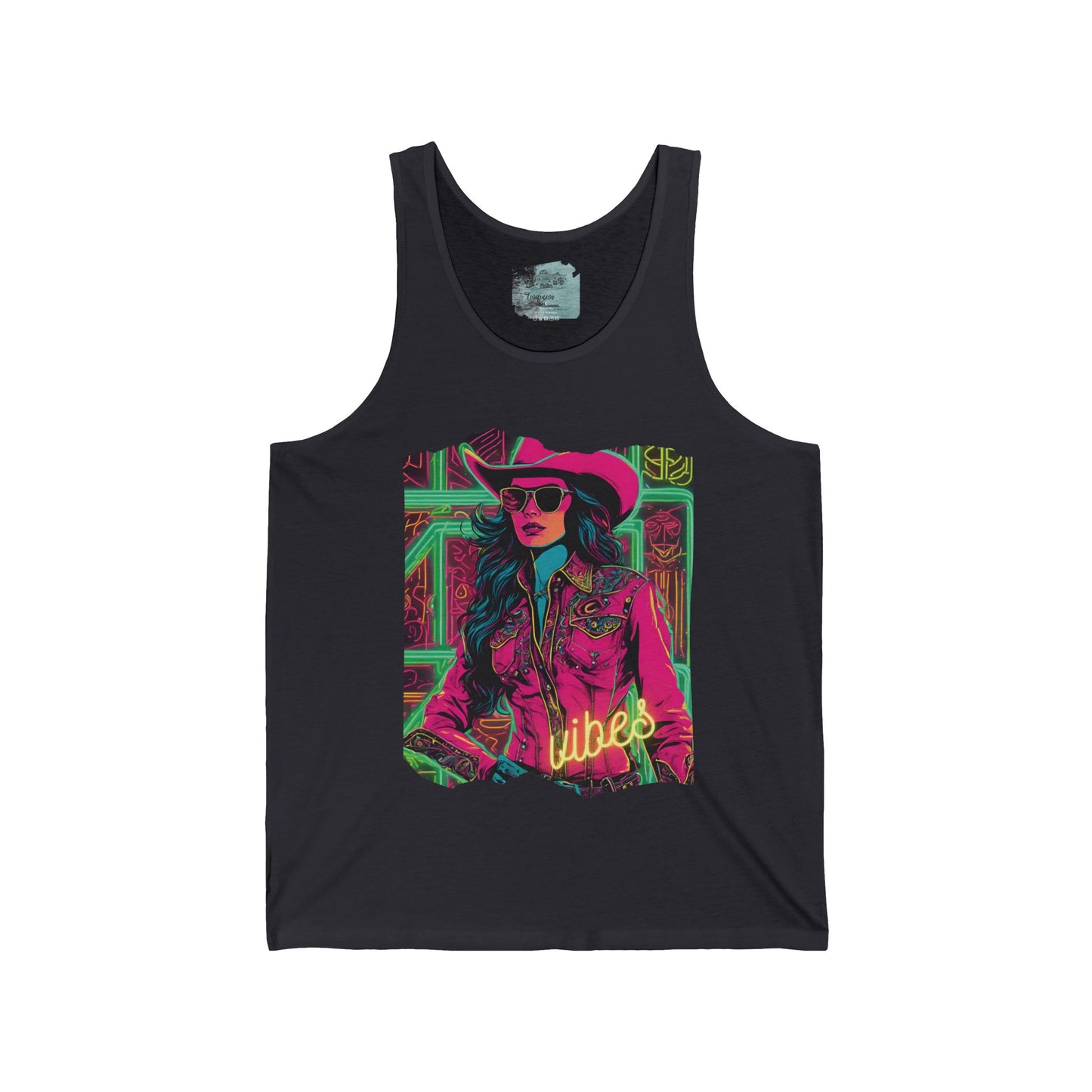 Neon Vibes Unisex Jersey Tank