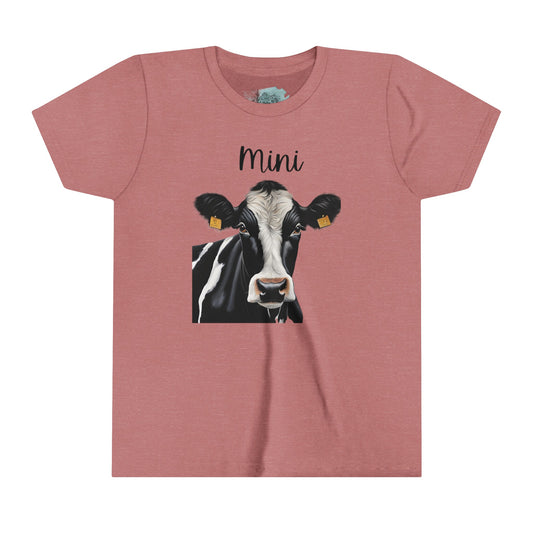 Mini Holstein Youth Short Sleeve Tee