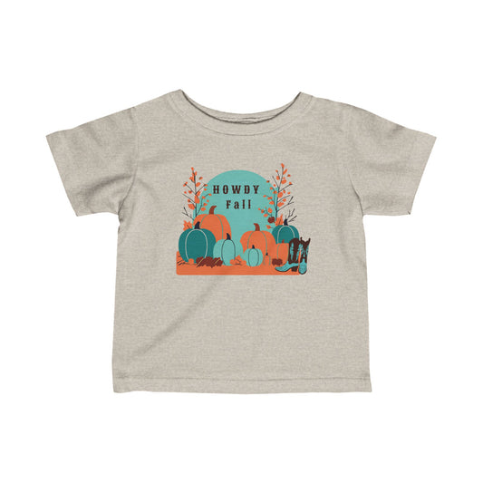 Howdy Fall Western Infant  Tee