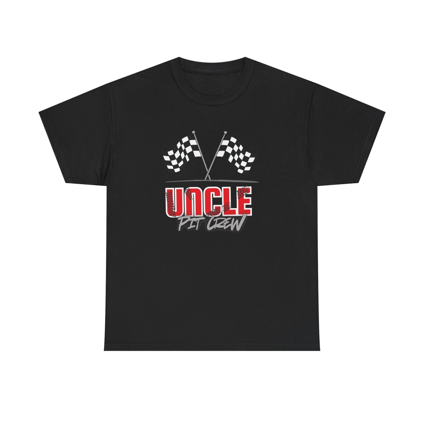 Custom Uncle Pit Crew Racing T-Shirt