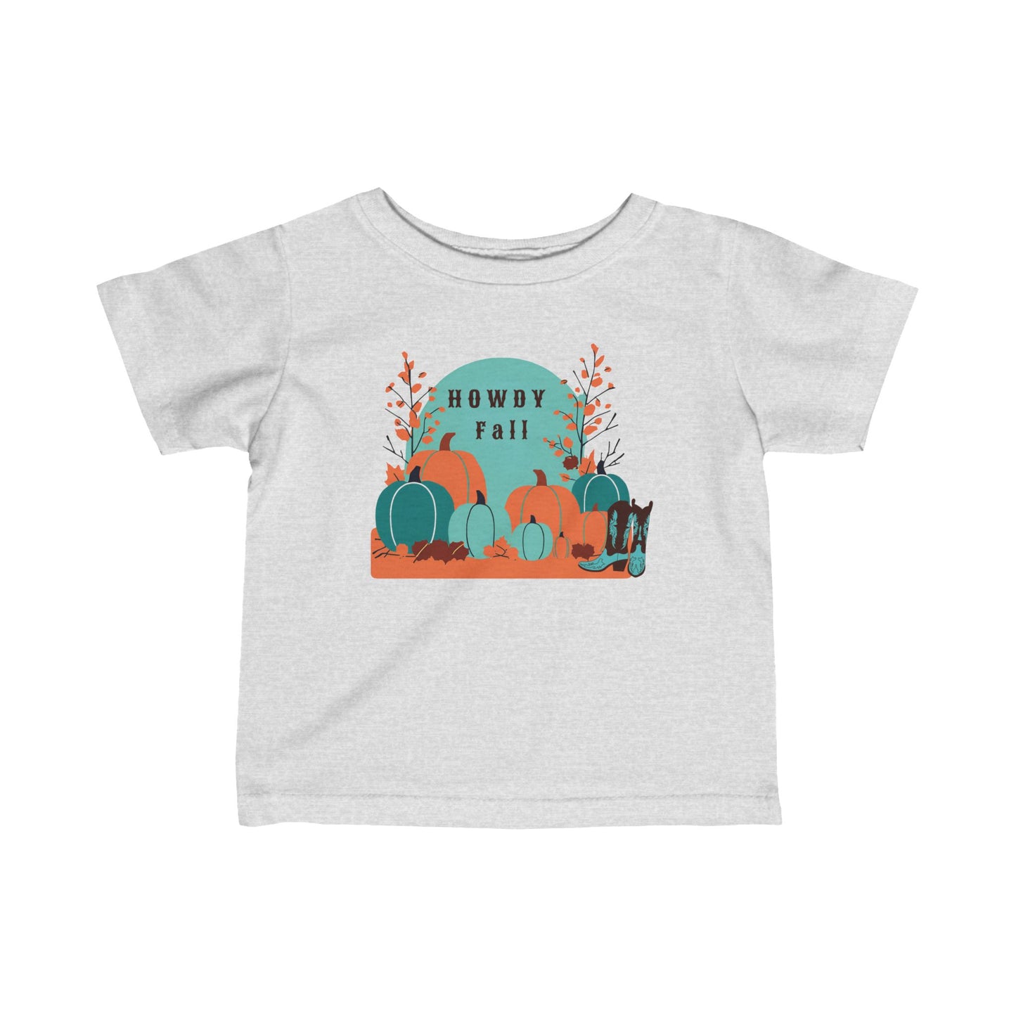 Howdy Fall Western Infant  Tee