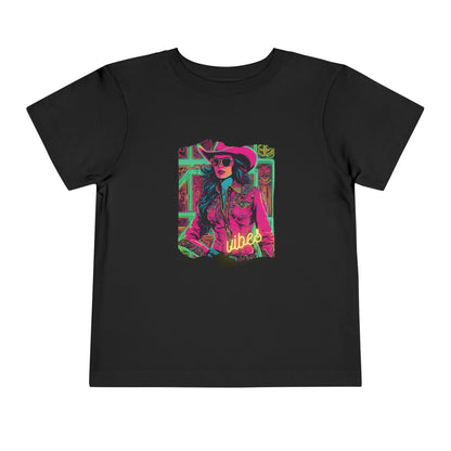 Neon Vibes Toddler Short Sleeve Tee