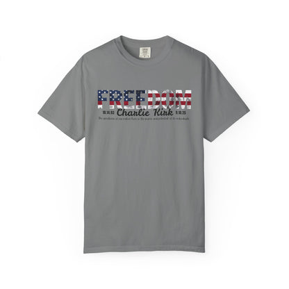 Charlie Kirk Freedom Shirt