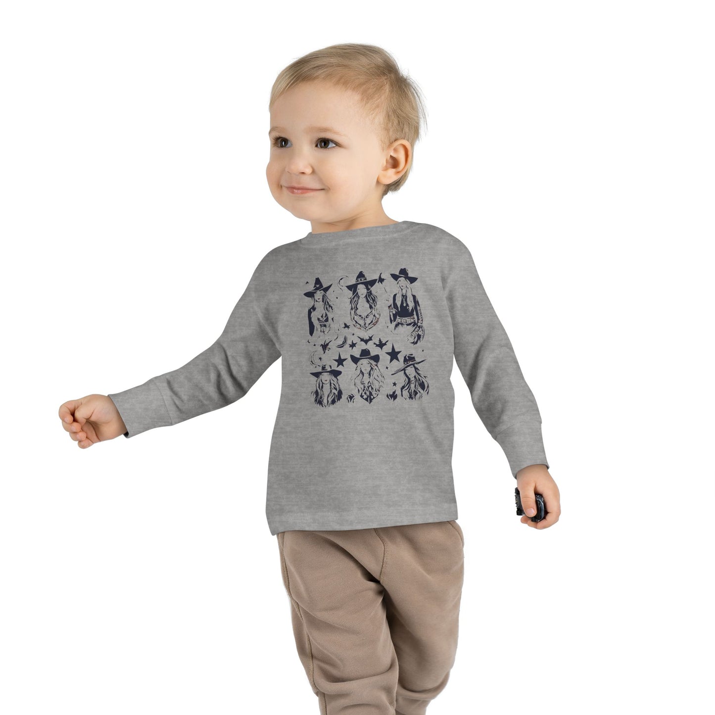 The Girls of Fall Toddler Long Sleeve Tee