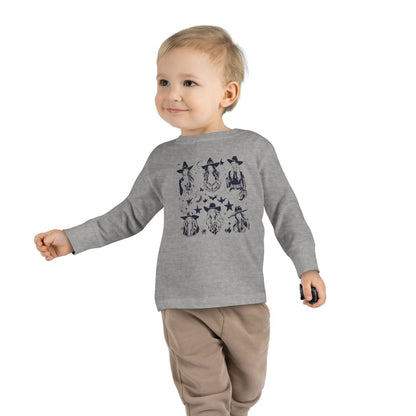 The Girls of Fall Toddler Long Sleeve Tee