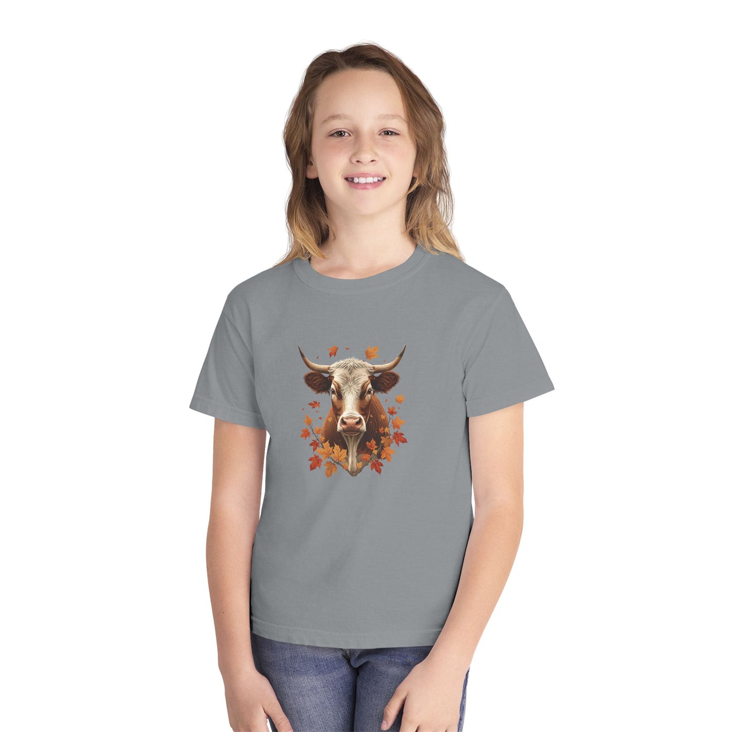 Autumn Beef Cow Youth Tee