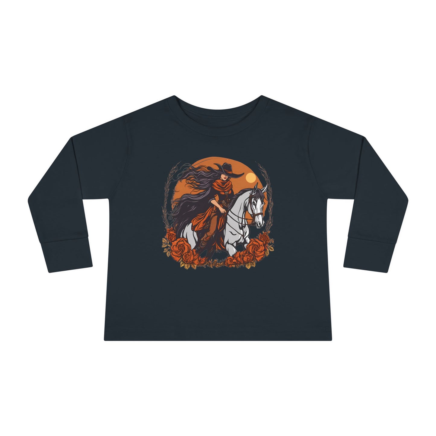 Cowgirl of the Dawn Toddler Long Sleeve Tee