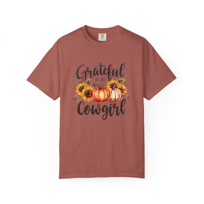 Grateful to Be A Cowgirl Tee