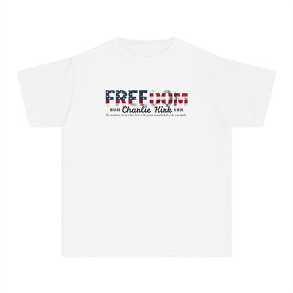 Charlie Kirk Freedom Youth Tee