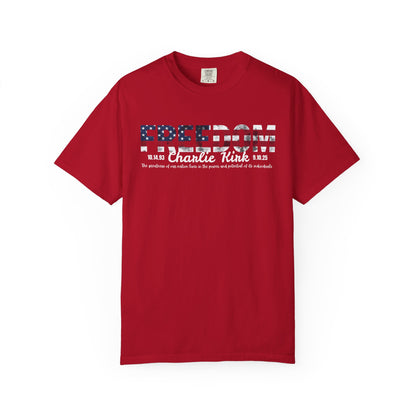 Charlie Kirk Freedom Shirt