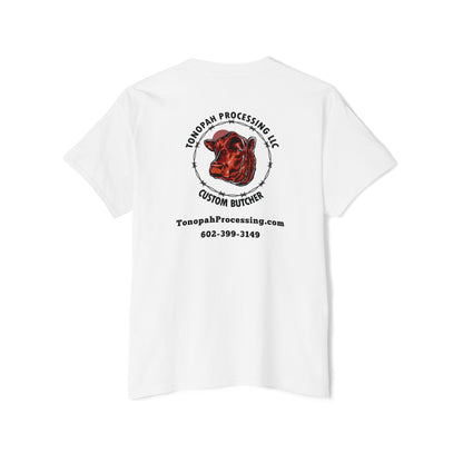 Tonopah Processing Logo on Pocket and Back