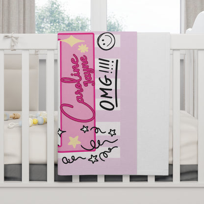 Caroline Milestone Blanket Custom